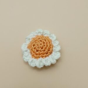 Handmade Crochet Sunflower Hairband